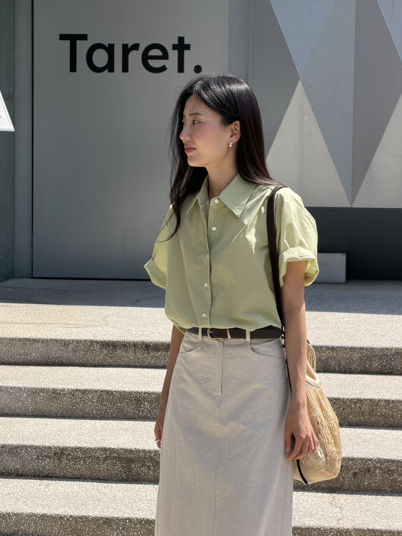 AMY GRACE-A韓國直郵實拍女裝新品時尚熱賣26夏季襯衫蕾絲衫AMY GRACE-A襯衫/蕾絲衫