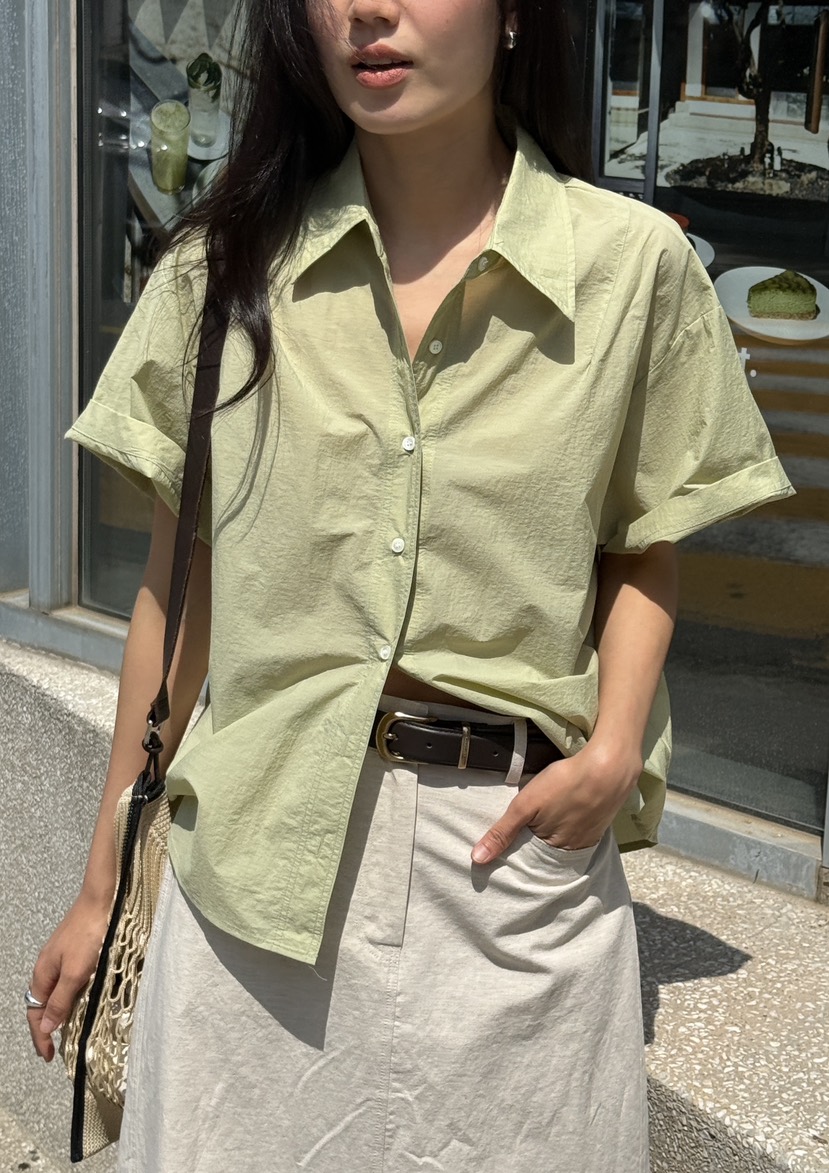 AMY GRACE-A韓國直郵實拍女裝新品時尚熱賣26夏季襯衫蕾絲衫AMY GRACE-A襯衫/蕾絲衫