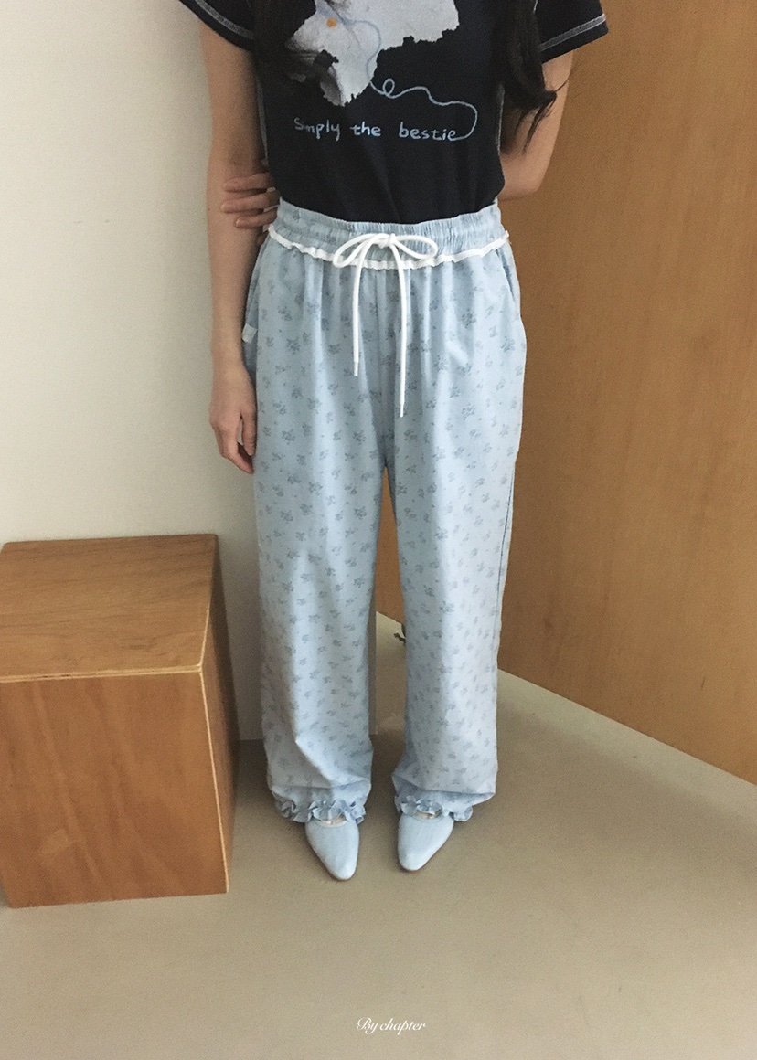 BY CHAPTER東大門實拍韓國女士新品26春夏推薦熱賣休閑褲BY Chapter休閑褲