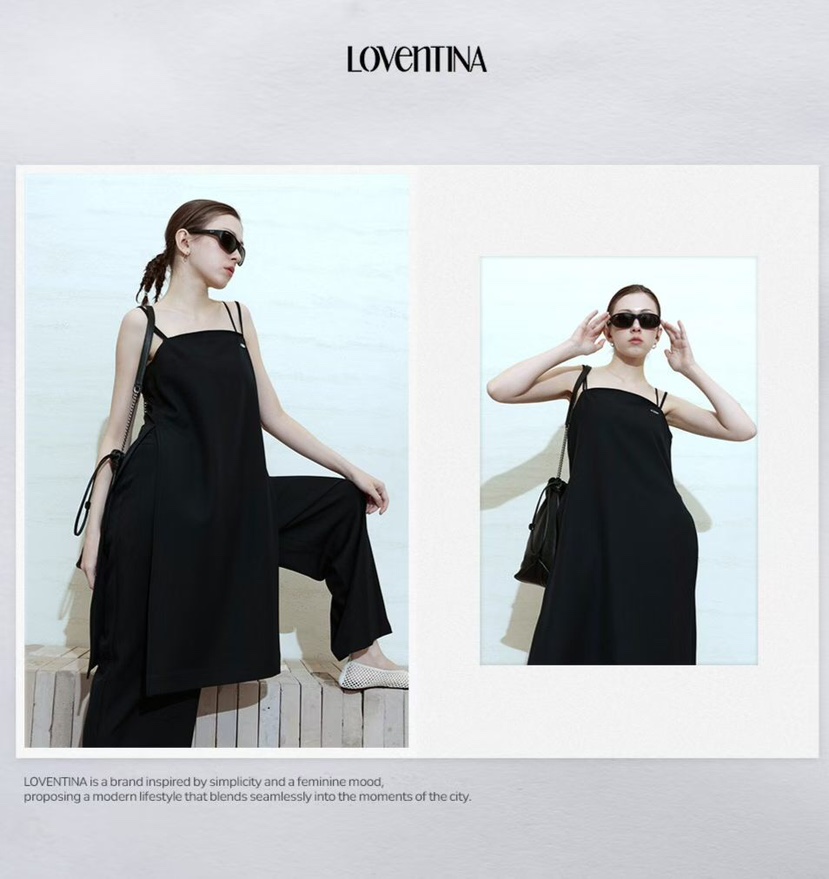 GENTLE B/LOVENTINA韓國直郵女士新款推薦時尚休閑連衣裙GENTLE B/LOVENTINA連衣裙