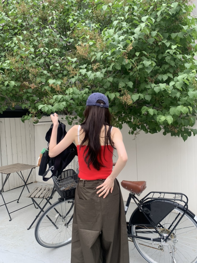 LE AVE韓國直郵女裝新品人氣時尚推薦熱賣26夏季吊帶背心LE AVE吊帶/背心
