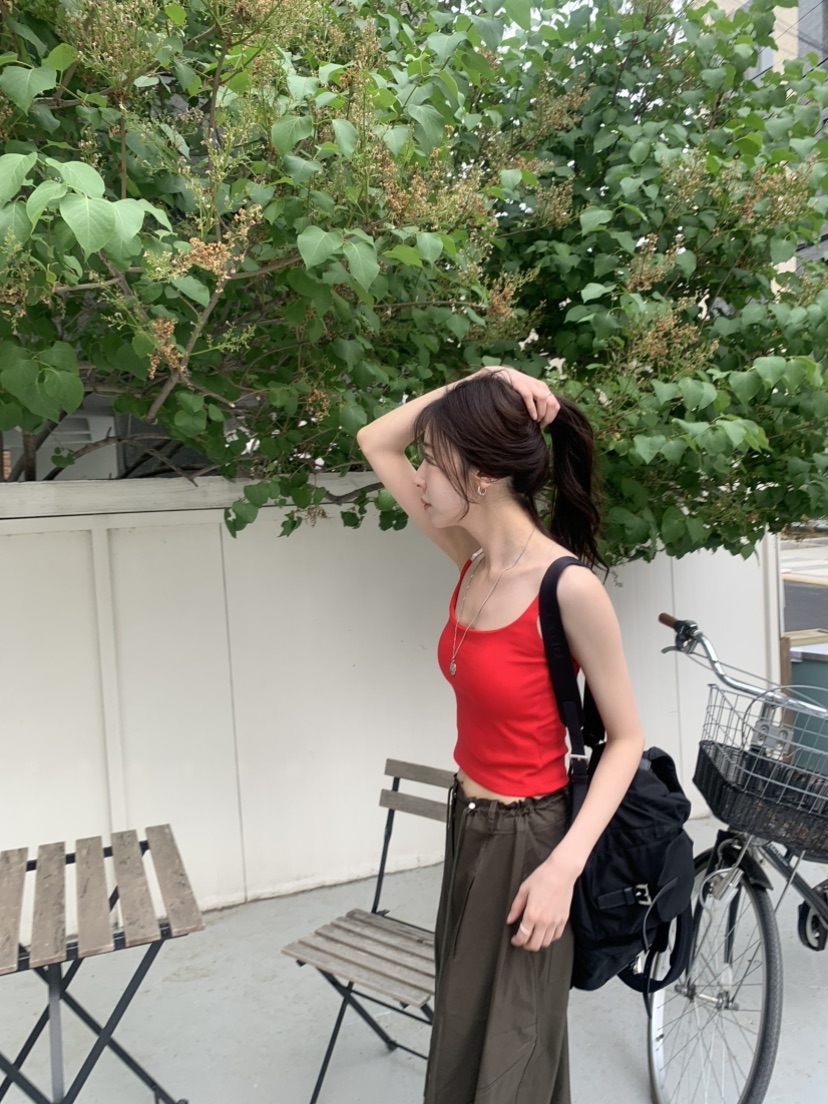 LE AVE韓國直郵女裝新品人氣時尚推薦熱賣26夏季吊帶背心LE AVE吊帶/背心