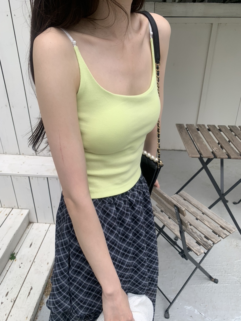 LE AVE韓國直郵女裝新品人氣時尚推薦熱賣26夏季吊帶背心LE AVE吊帶/背心
