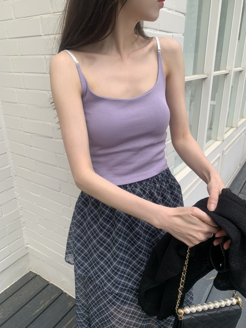 LE AVE韓國直郵女裝新品人氣時尚推薦熱賣26夏季吊帶背心LE AVE吊帶/背心