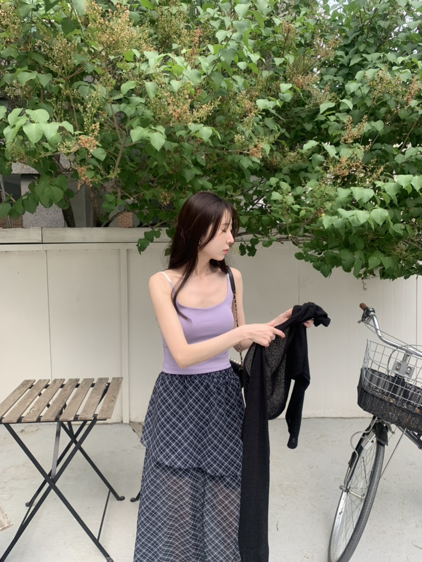 LE AVE韓國直郵女裝新品人氣時尚推薦熱賣26夏季吊帶背心LE AVE吊帶/背心