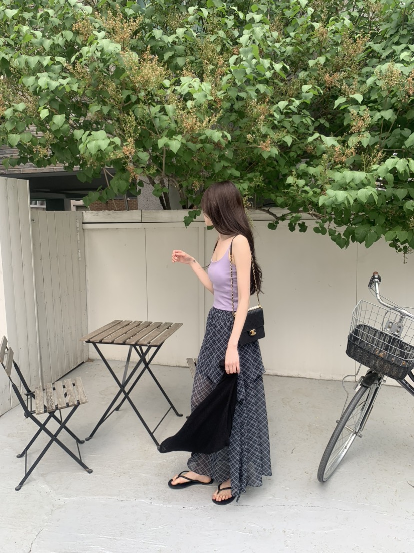 LE AVE韓國直郵女裝新品人氣時尚推薦熱賣26夏季吊帶背心LE AVE吊帶/背心