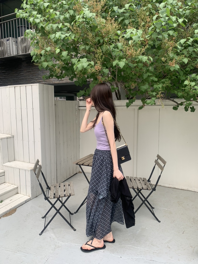 LE AVE韓國直郵女裝新品人氣時尚推薦熱賣26夏季吊帶背心LE AVE吊帶/背心