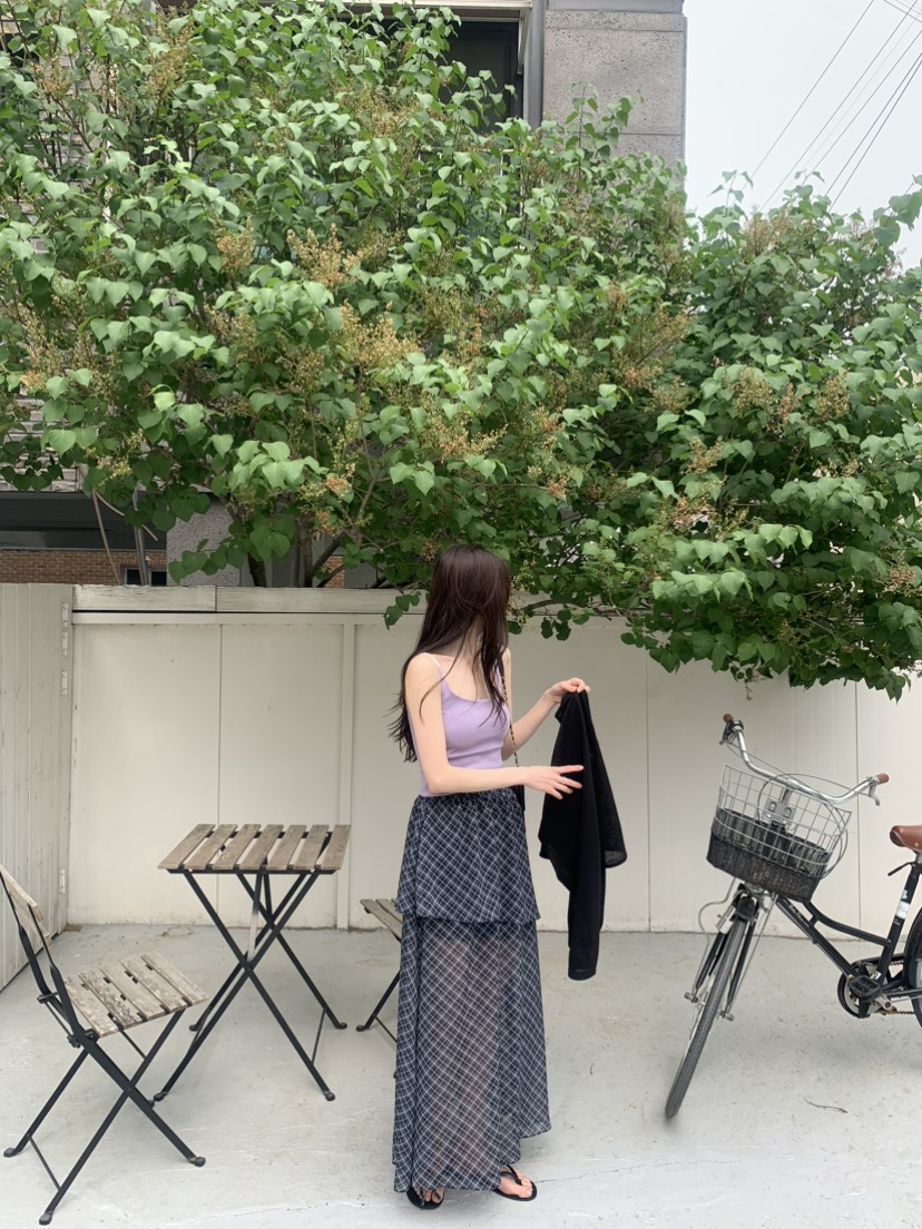 LE AVE韓國直郵女裝新品人氣時尚推薦熱賣26夏季吊帶背心LE AVE吊帶/背心
