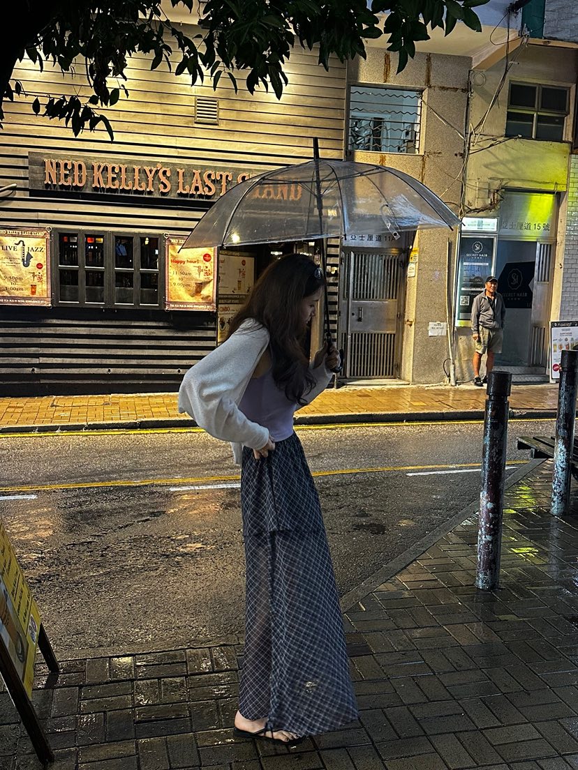 LE AVE韓國代購女裝新品熱賣人氣26夏季26春夏長裙雪紡長款LE AVE長裙