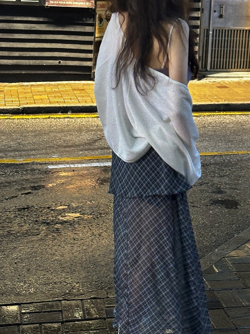 LE AVE韓國代購女裝新品熱賣人氣26夏季26春夏長裙雪紡長款LE AVE長裙
