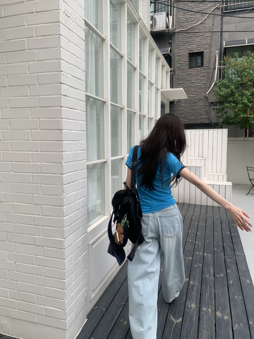 LE AVE東大門實拍韓國女裝新品26春夏職業時尚26夏季T恤LE AVET恤