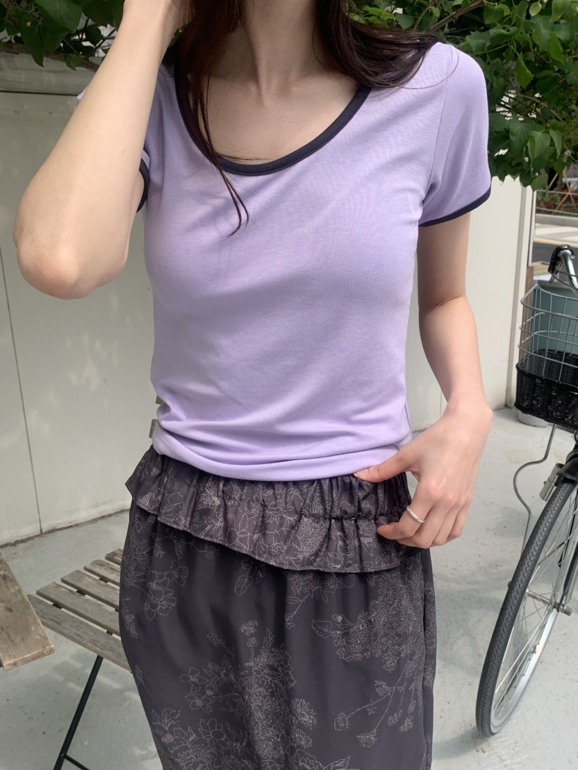 LE AVE東大門實拍韓國女裝新品26春夏職業時尚26夏季T恤LE AVET恤