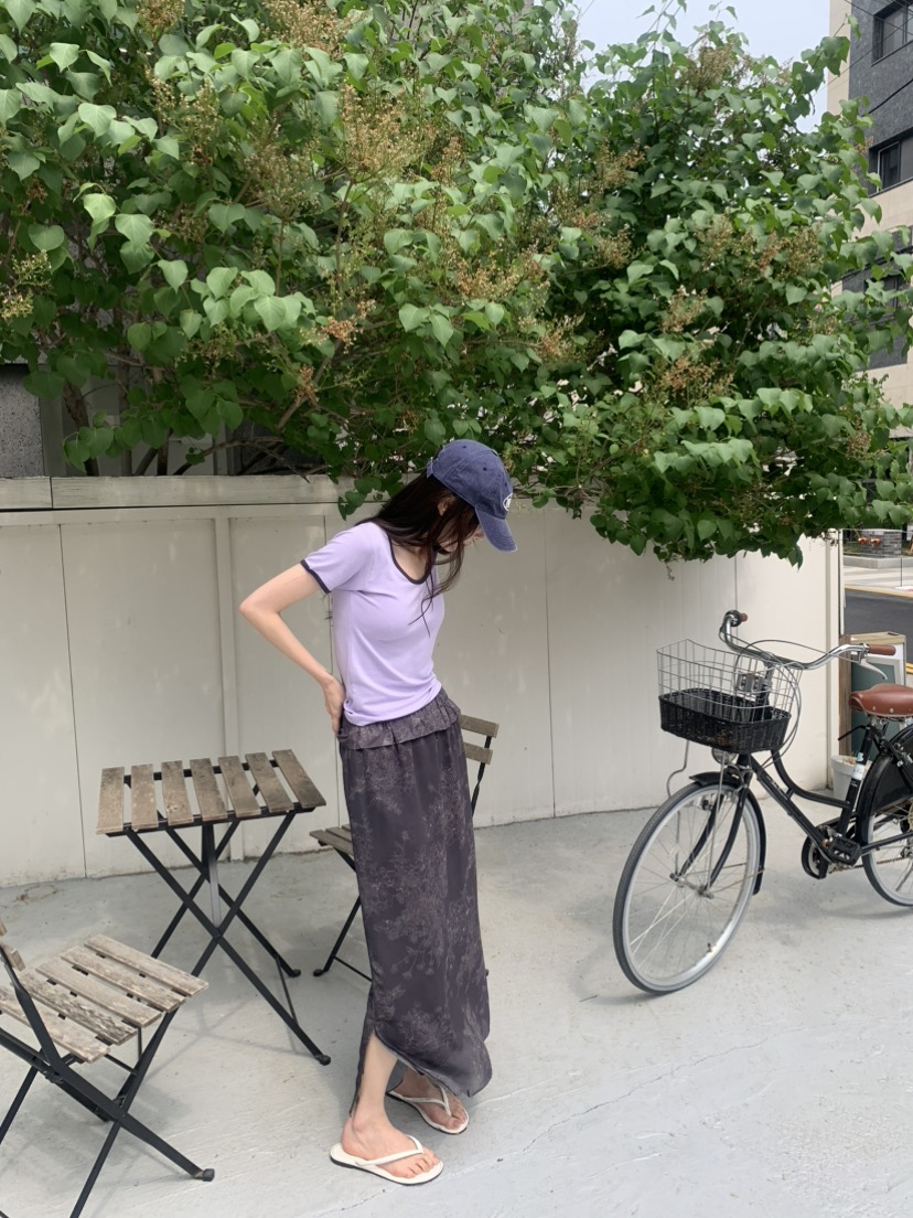 LE AVE東大門實拍韓國女裝新品26春夏職業時尚26夏季T恤LE AVET恤