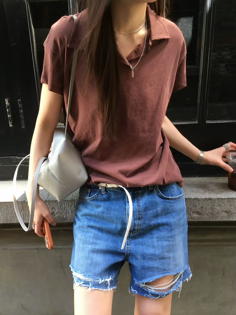 MINIMUZE韓國直郵女士新品推薦時尚職業26春夏熱賣26夏季T恤MINIMUZET恤
