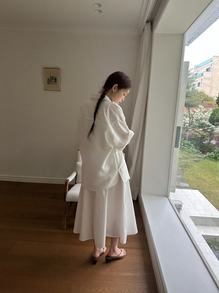 MARE東大門實拍韓國女裝新款26夏季人氣休閑職業襯衫蕾絲衫MARE襯衫/蕾絲衫