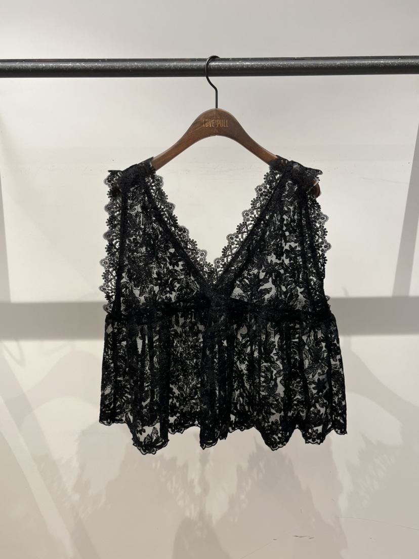 LOVE PULL韓國東大門代購女士新品職業熱賣吊帶背心刺繡LOVE PULL吊帶/背心圖色2