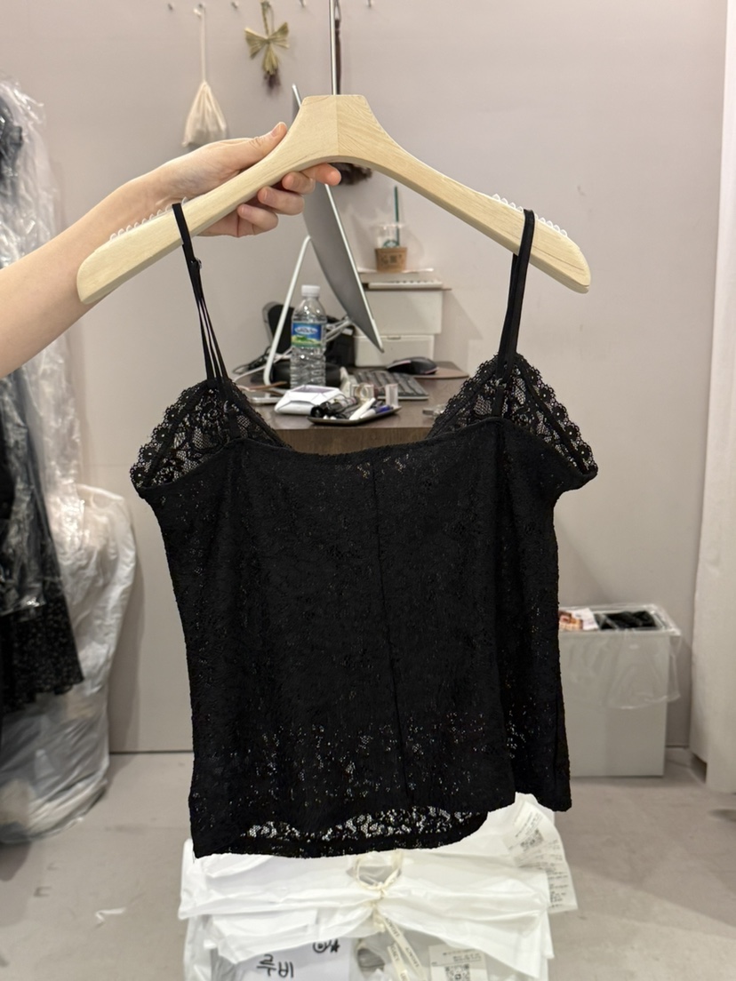 LEGACY韓國直郵女裝新款推薦26春夏26夏季吊帶背心花朵蕾絲LEGACY吊帶/背心