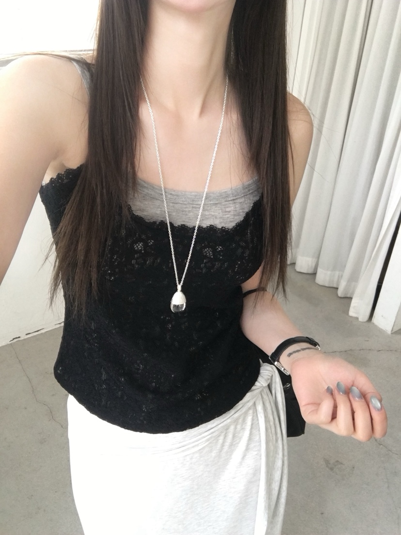 LEGACY韓國直郵女裝新款推薦26春夏26夏季吊帶背心花朵蕾絲LEGACY吊帶/背心