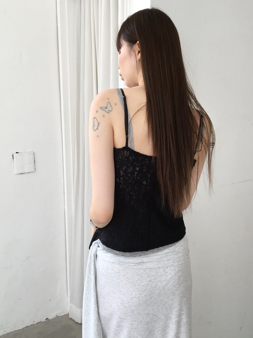 LEGACY韓國直郵女裝新款推薦26春夏26夏季吊帶背心花朵蕾絲LEGACY吊帶/背心