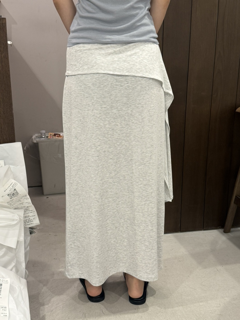 LEGACY韓國直郵女裝新品時尚人氣熱賣推薦26春夏長裙絲帶LEGACY長裙