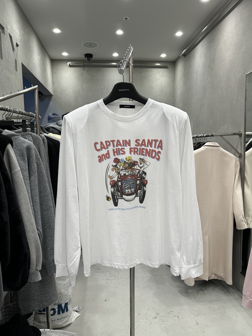 CELEBRITY-A韓國直郵實拍女裝新品26夏季職業人氣長袖T恤CELEBRITY-A長袖T恤圖色1