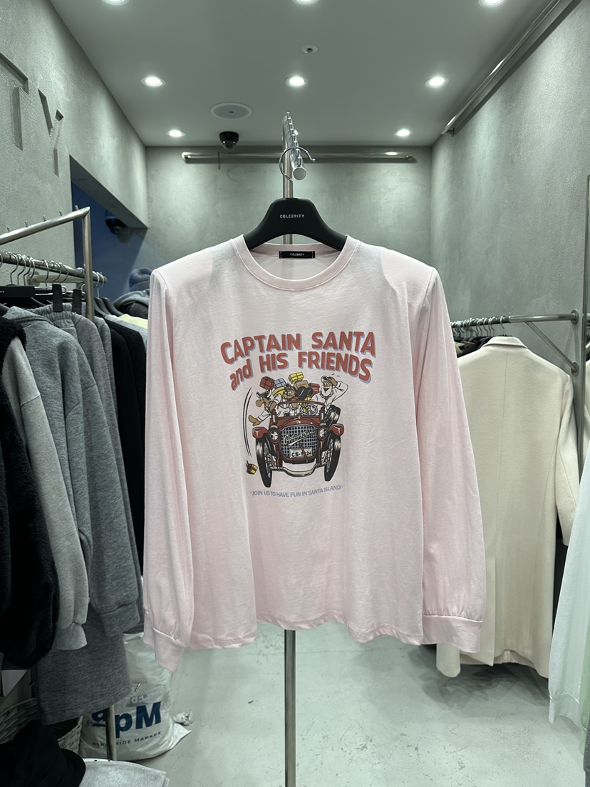 CELEBRITY-A韓國直郵實拍女裝新品26夏季職業人氣長袖T恤CELEBRITY-A長袖T恤圖色2