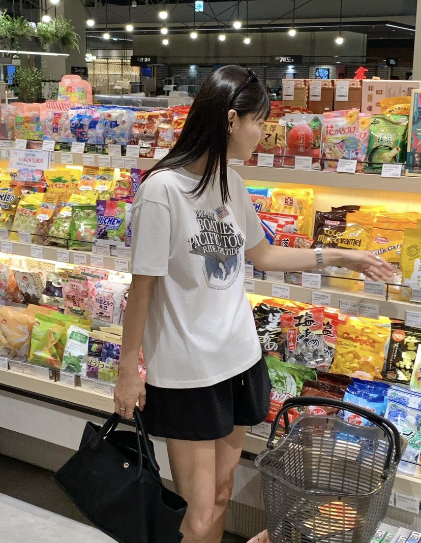 COURGETTE韓國直郵實拍女裝新品26夏季推薦26春夏時尚T恤COURGETTET恤