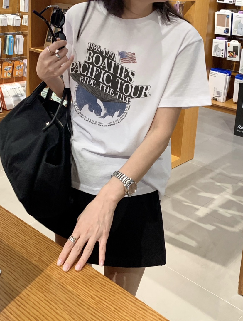 COURGETTE韓國直郵實拍女裝新品26夏季推薦26春夏時尚T恤COURGETTET恤