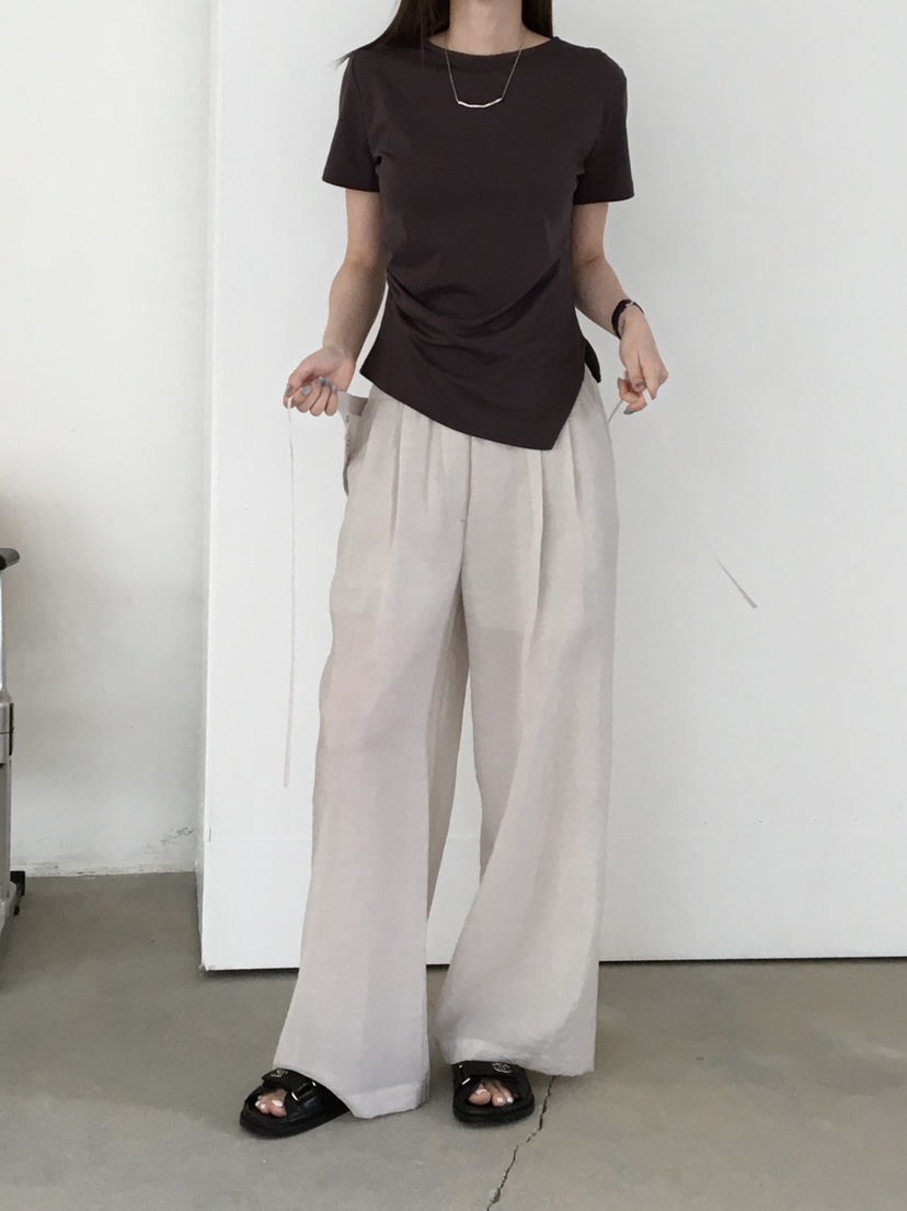LEGACY韓國直郵女士新品推薦時尚熱賣休閑休閑褲可拆卸孔眼LEGACY休閑褲
