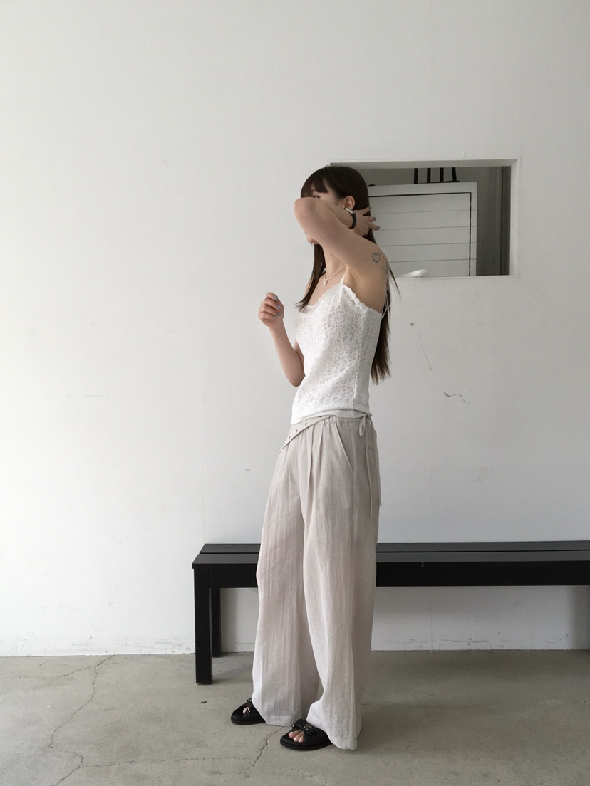LEGACY韓國直郵女士新品推薦時尚熱賣休閑休閑褲可拆卸孔眼LEGACY休閑褲
