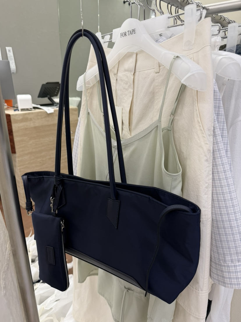FOR TAPE韓國直郵女裝新品26春夏職業推薦單肩斜跨包尼龍FOR TAPE單肩/斜跨包圖色1