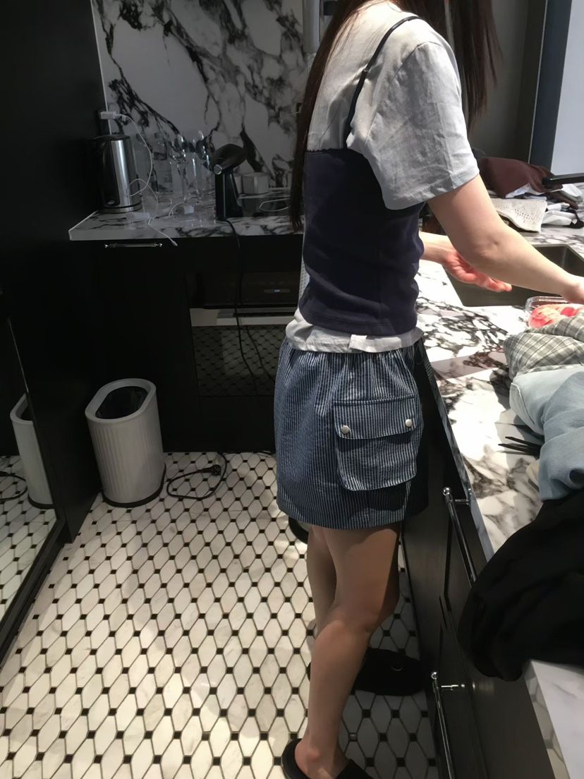MINIMUZE韓國直郵實拍女士新品休閑時尚人氣推薦職業短褲MINIMUZE短褲