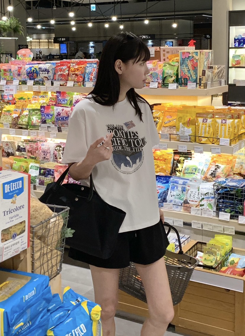 COURGETTE韓國東大門直郵女士新款熱賣26夏季推薦時尚短褲COURGETTE短褲