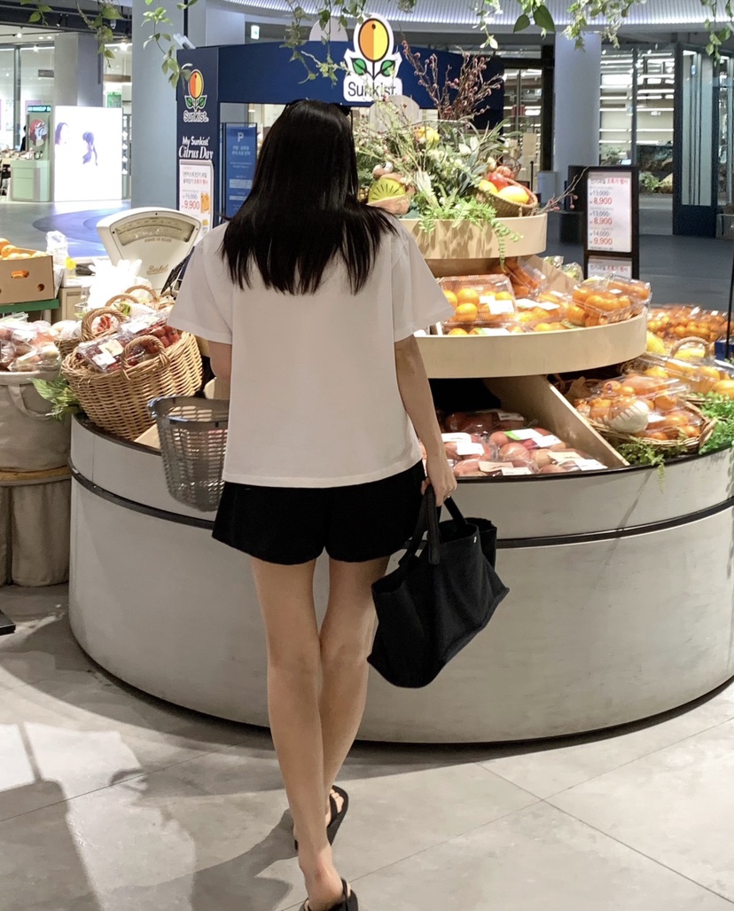 COURGETTE韓國東大門直郵女士新款熱賣26夏季推薦時尚短褲COURGETTE短褲