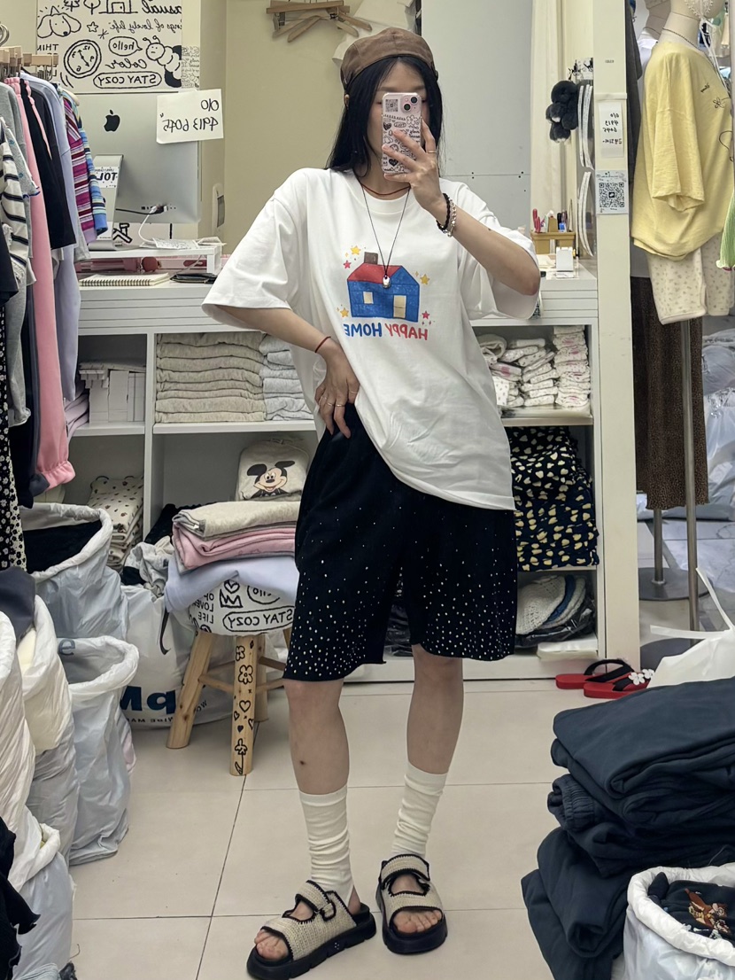 TOLL韓國直郵女士新款推薦時尚熱賣休閑人氣職業26春夏T恤TOLLT恤