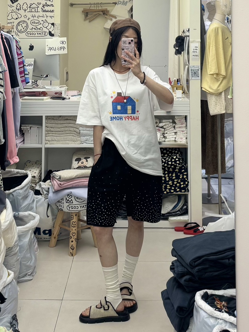 TOLL韓國代購女士新品職業時尚休閑熱賣26夏季26春夏短褲TOLL短褲