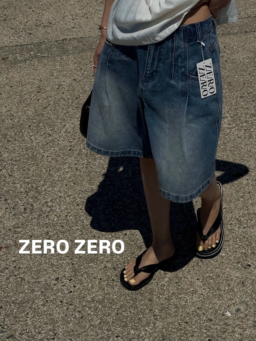 ZEROZERO韓國東大門代購女裝新款職業26春夏26夏季休閑短褲ZEROZERO短褲