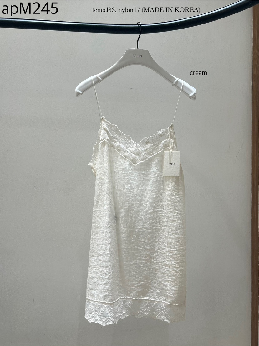 LOFN韓國直郵實拍女士新品26夏季時尚職業熱賣26春夏連衣裙LOFN連衣裙