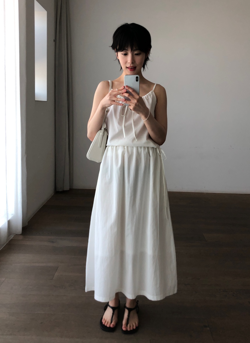 THE EYL韓國代購女裝新款推薦時尚26春夏26夏季熱賣長裙THE EYL長裙