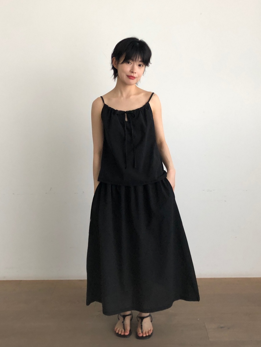 THE EYL韓國代購女裝新款推薦時尚26春夏26夏季熱賣長裙THE EYL長裙