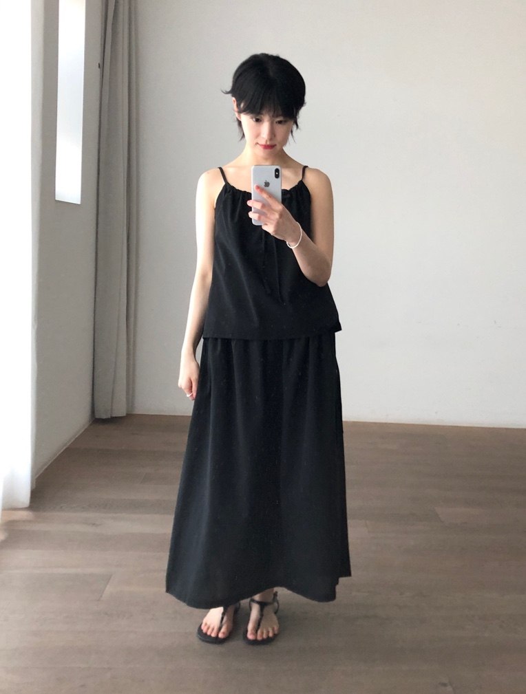 THE EYL韓國代購女裝新款推薦時尚26春夏26夏季熱賣長裙THE EYL長裙