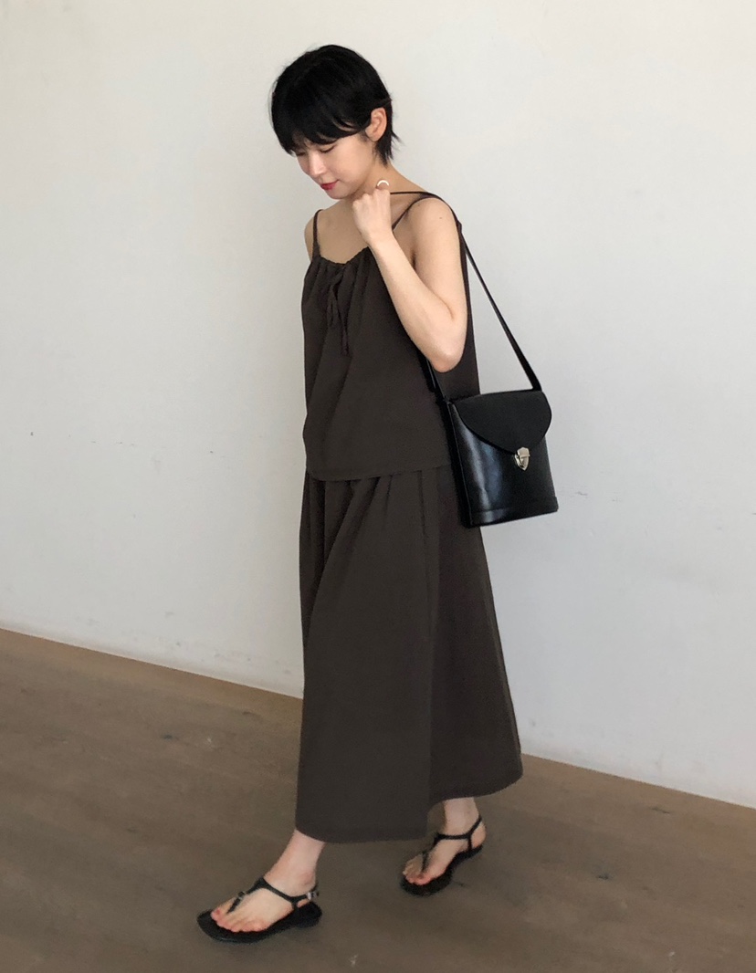 THE EYL韓國代購女裝新款推薦時尚26春夏26夏季熱賣長裙THE EYL長裙