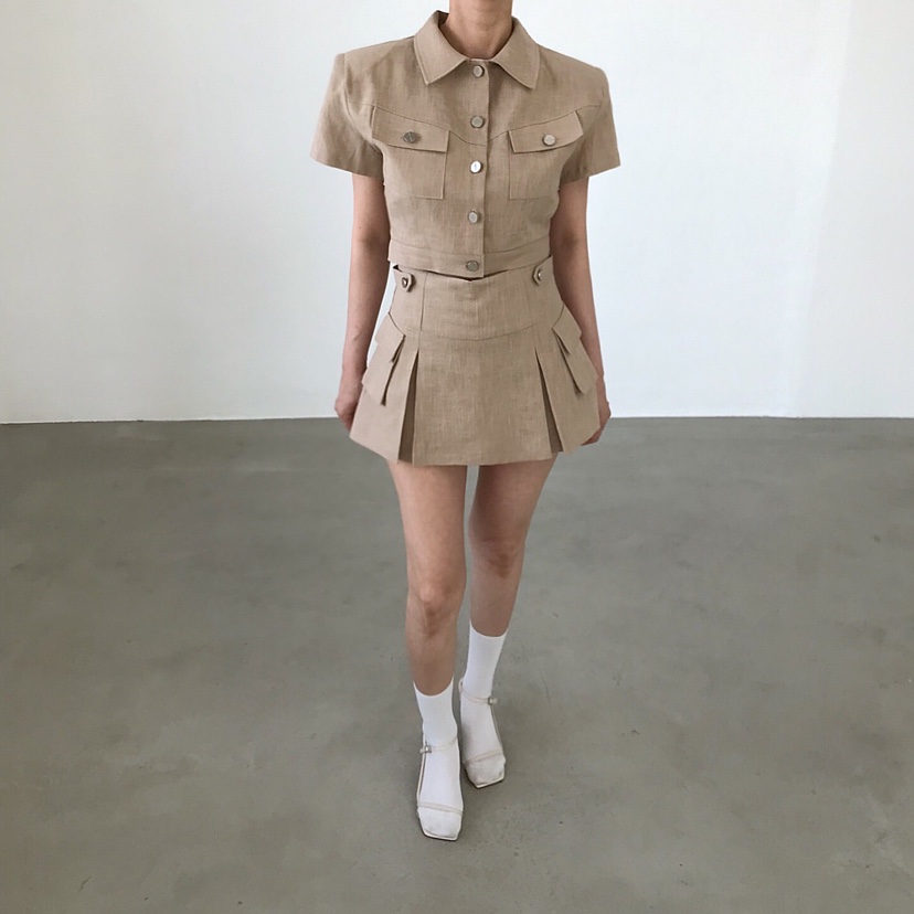 2TWO MOON韓國東大門直郵女裝新款休閑時尚職業夾克短款2TWO MOON夾克