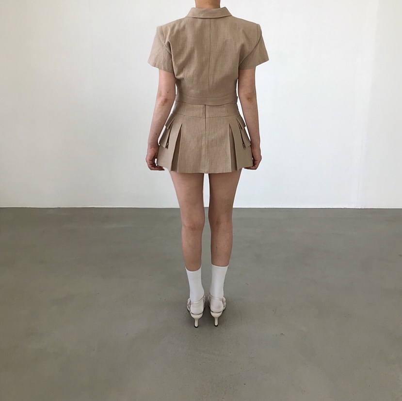 2TWO MOON韓國東大門直郵女裝新款休閑時尚職業夾克短款2TWO MOON夾克