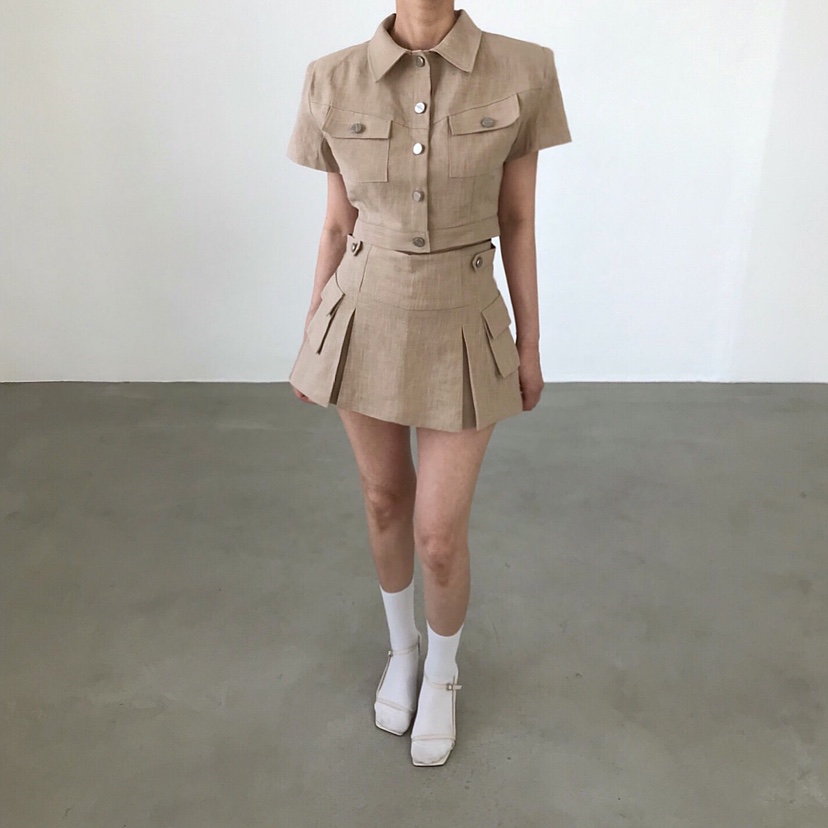 2TWO MOON韓國東大門直郵女裝新款休閑時尚職業夾克短款2TWO MOON夾克