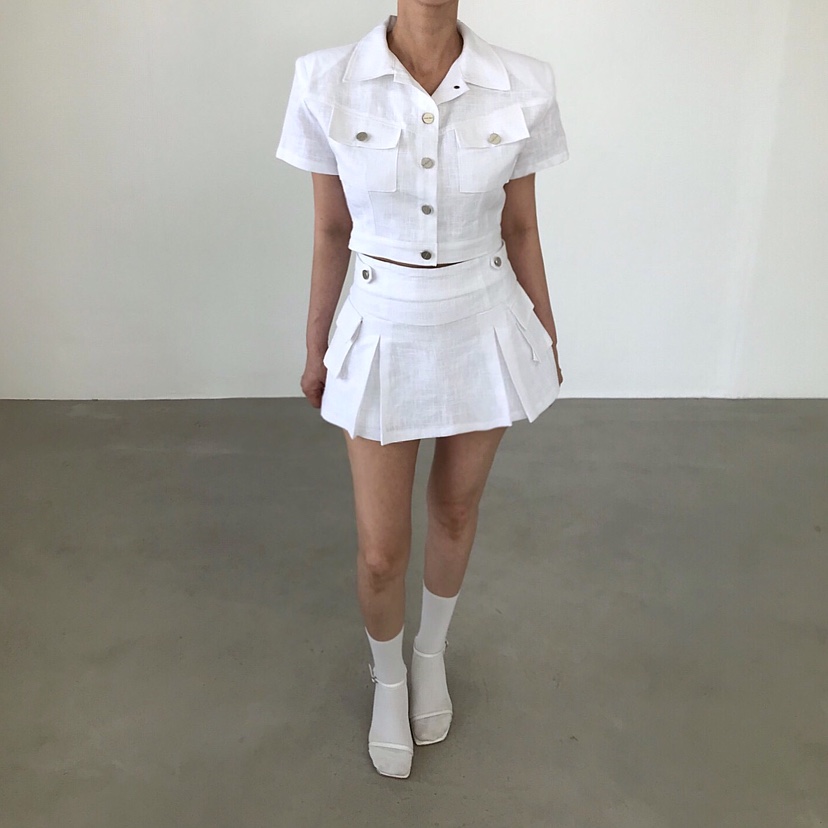 2TWO MOON韓國東大門直郵女裝新款休閑時尚職業夾克短款2TWO MOON夾克圖色3