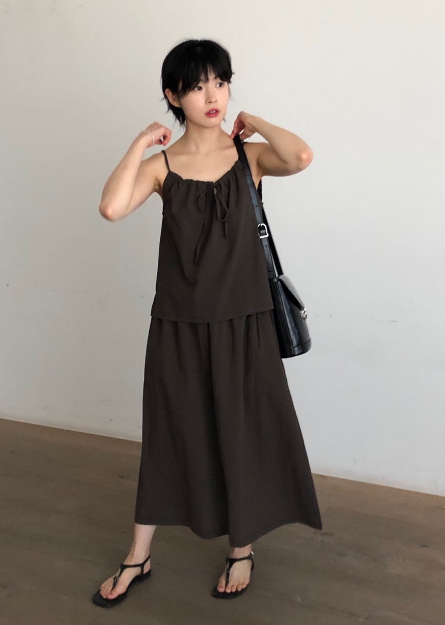THE EYL韓國直郵女士新品熱賣26夏季職業26春夏吊帶背心THE EYL吊帶/背心