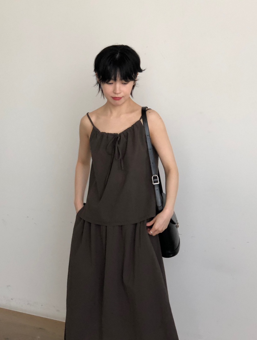 THE EYL韓國直郵女士新品熱賣26夏季職業26春夏吊帶背心THE EYL吊帶/背心