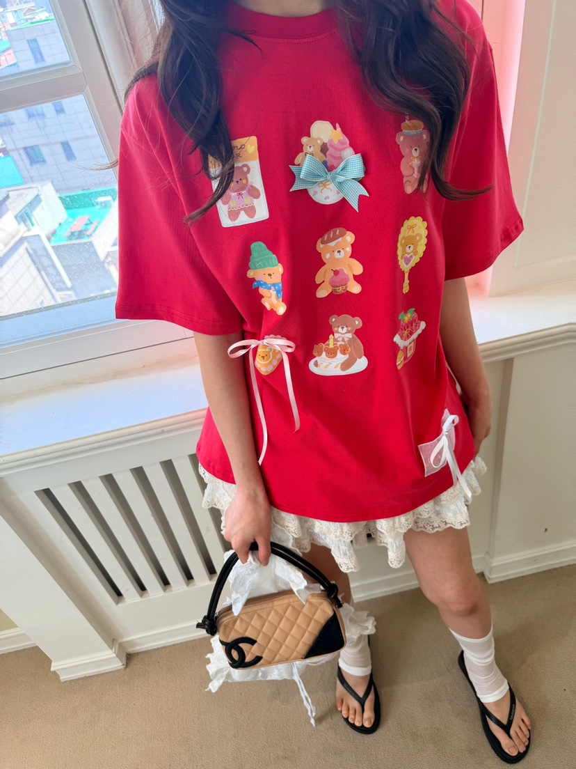 BOUTIQUE-L東大門實拍韓國女士新品熱賣推薦人氣26夏季T恤BOUTIQUE-LT恤