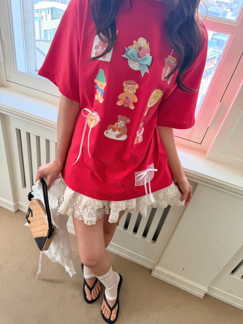 BOUTIQUE-L東大門實拍韓國女士新品熱賣推薦人氣26夏季T恤BOUTIQUE-LT恤